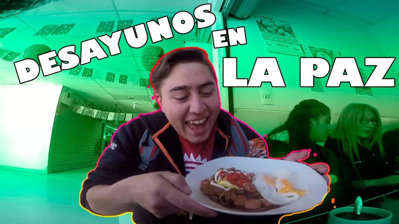 Así se DESAYUNA en LA PAZ - Bolivia