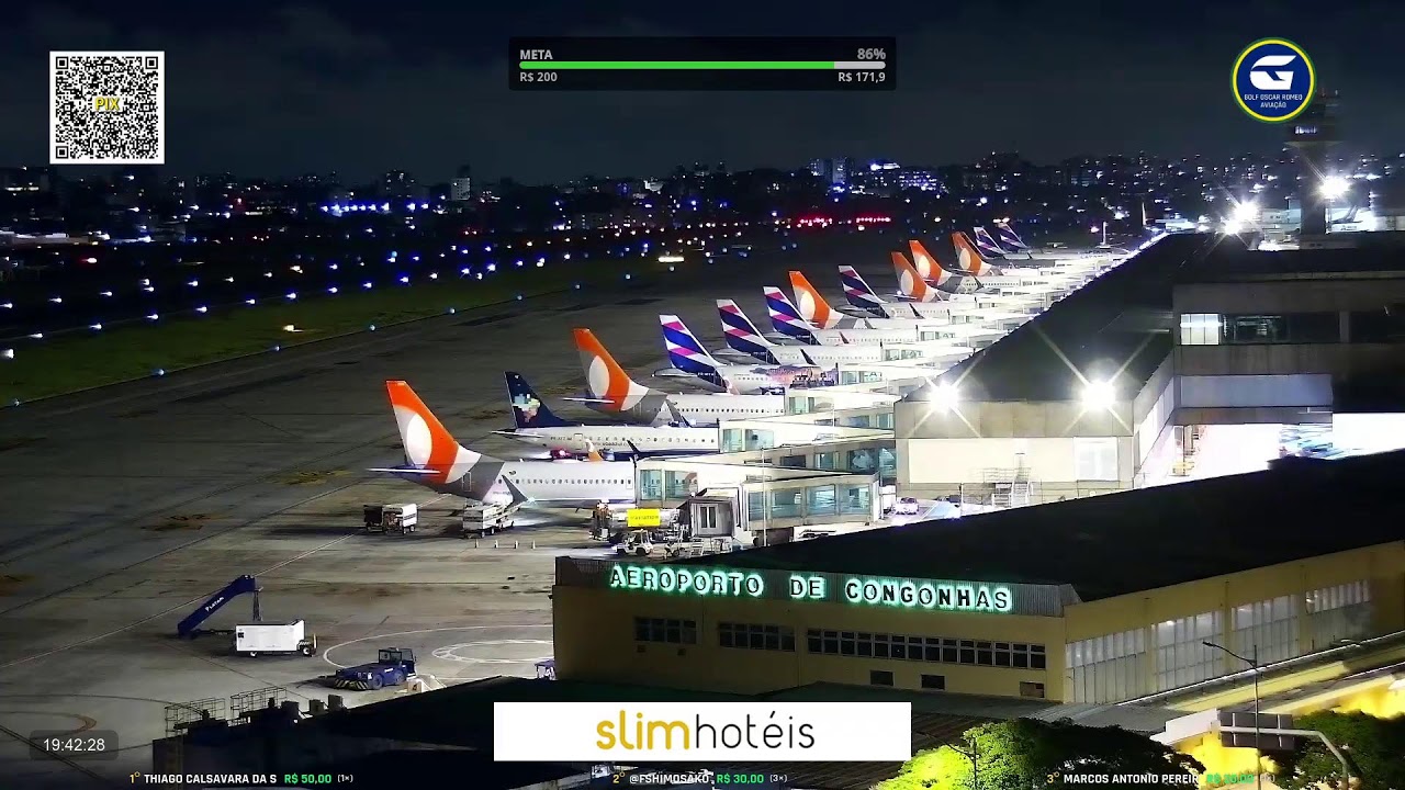 SBSP LIVE #2 - Aeroporto de São Paulo AO VIVO - CGH Airport - 18/02 Manhã