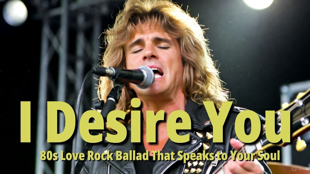 I Desire You – 80s Love Rock Ballad