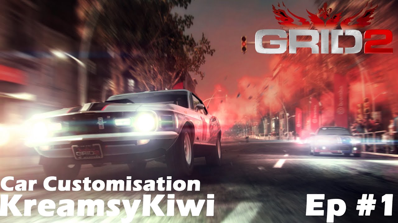Grid 2 - Car customization and Gameplay