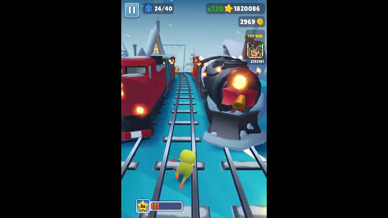Subway Surfers North Pole Android Gameplay | @LittleSurfs