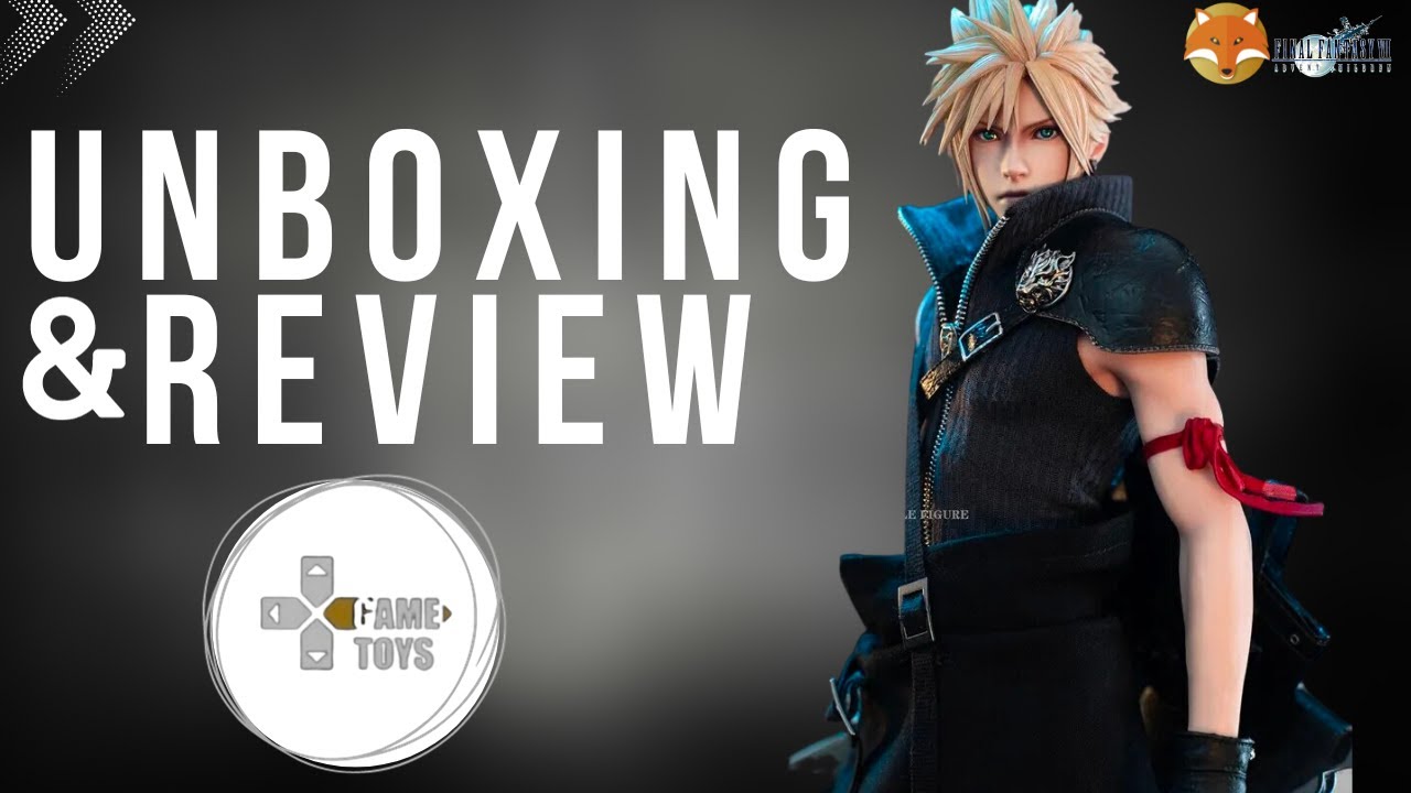 Распаковка и обзор набора Gametoys Cloud Strife & Fenrir Deluxe по мотивам Final Fantasy VII Adve...