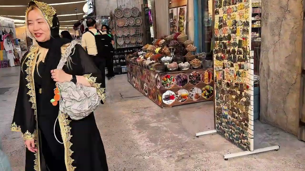 Walking Through Al Seef Dubai | Traditional Old Town Vibes