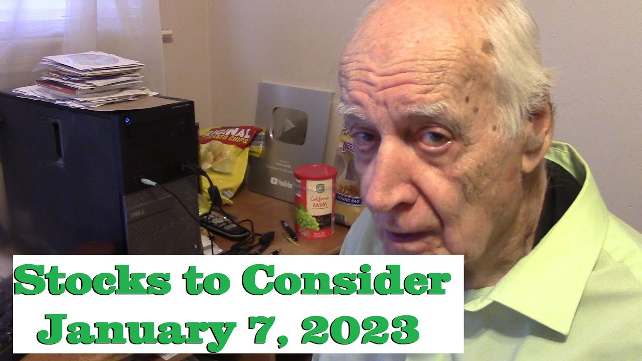 Stocks to Consider January 7, 2023