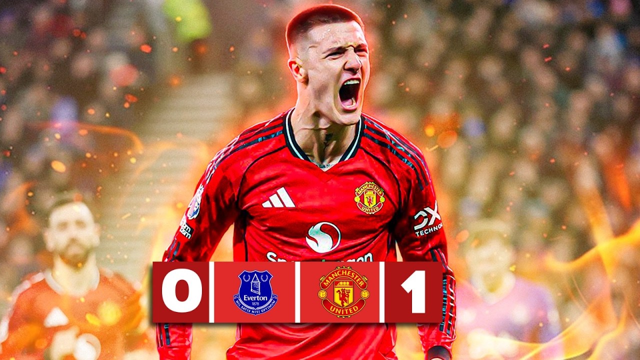 EVERTON 0-1 MANCHESTER UNITED 🔥 | OTRA VEZ SESKO 🔝 + LAMMENS MVP Y ARCO EN CERO 🧤