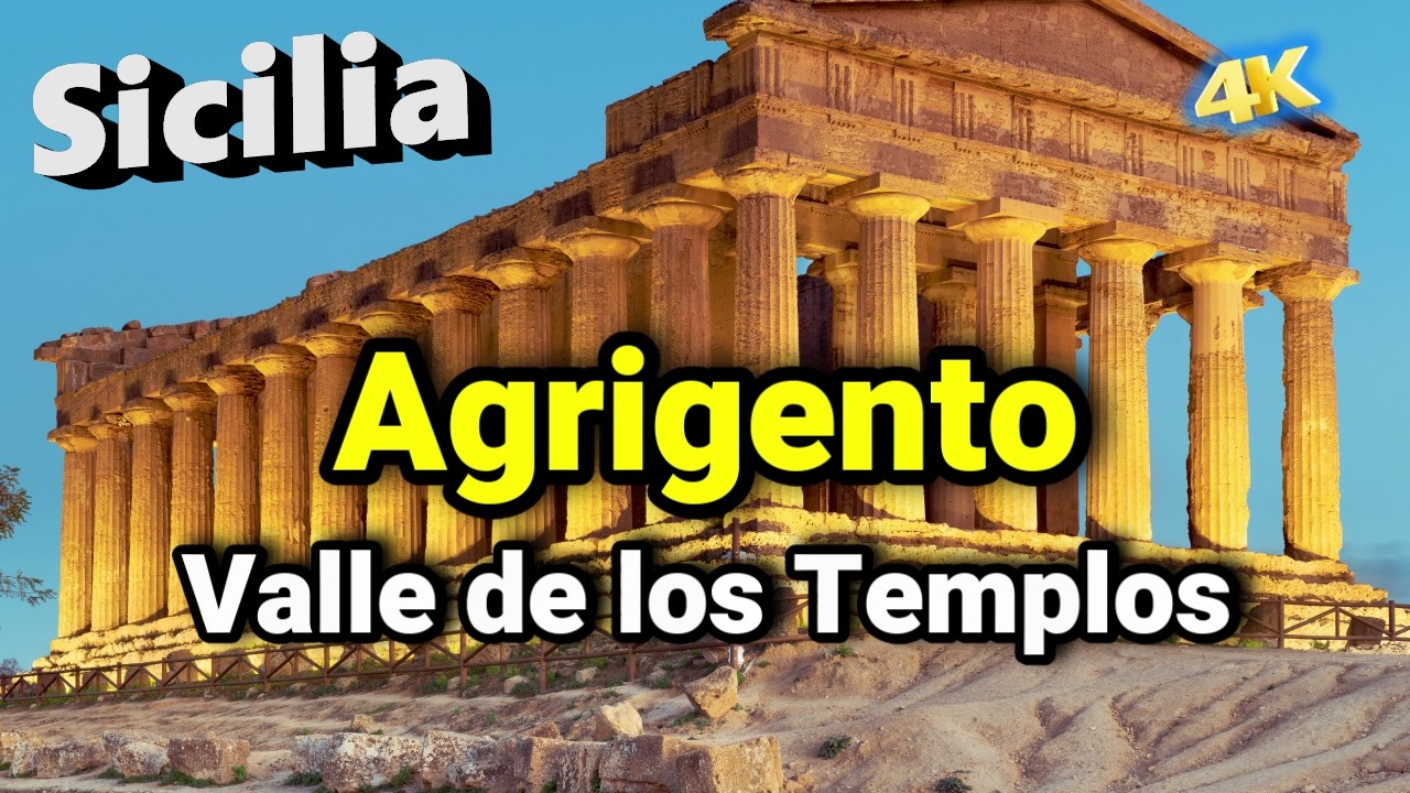 El Impresionante 😲 Valle de dos Templos en Agrigento, Sicilia| Guía documental