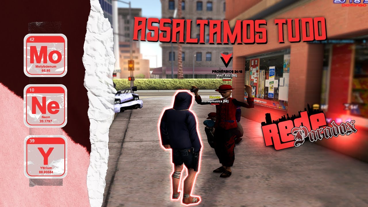 30 MINUTOS ASS4LTAND0 no Rede Paradox SV1