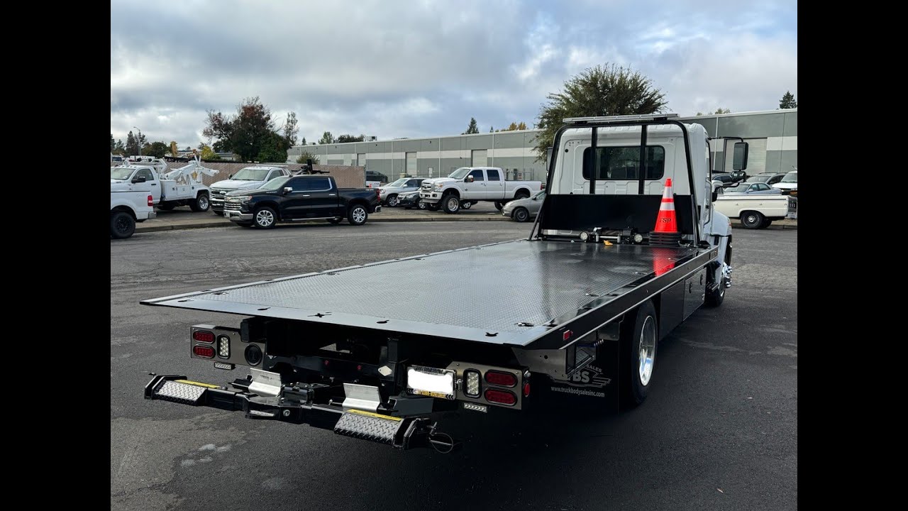 2025 Hino L6 Regular Cab Equipped with a Century 12 Series 21.5' LCG Rollback