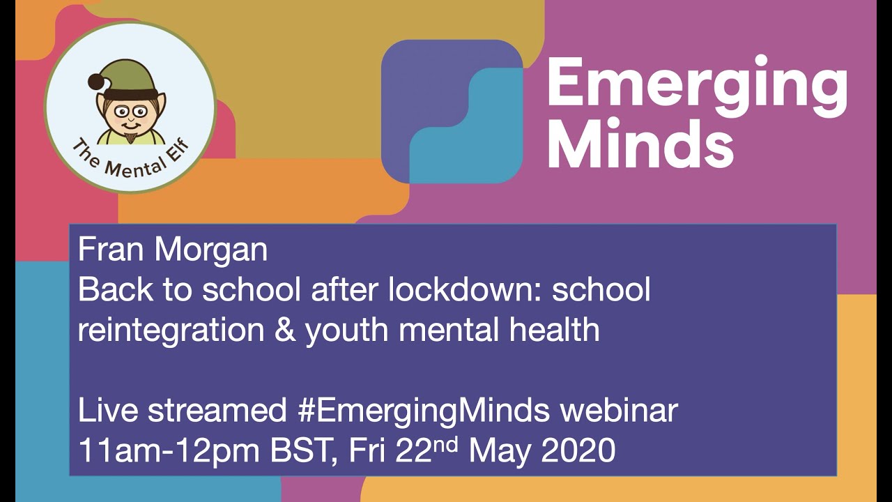 Fran Morgan - Not Fine In School #EmergingMinds