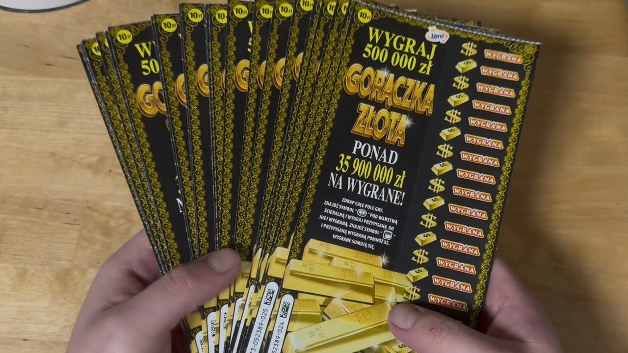 wygrania, wielka wygrana do przewidzenia 25 ZDRAPEK GORAÇKA ZLOTA 