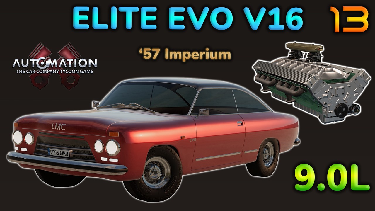 V16 9.0L no Imperium ELITE EVO! | LMC Automation Ep.13