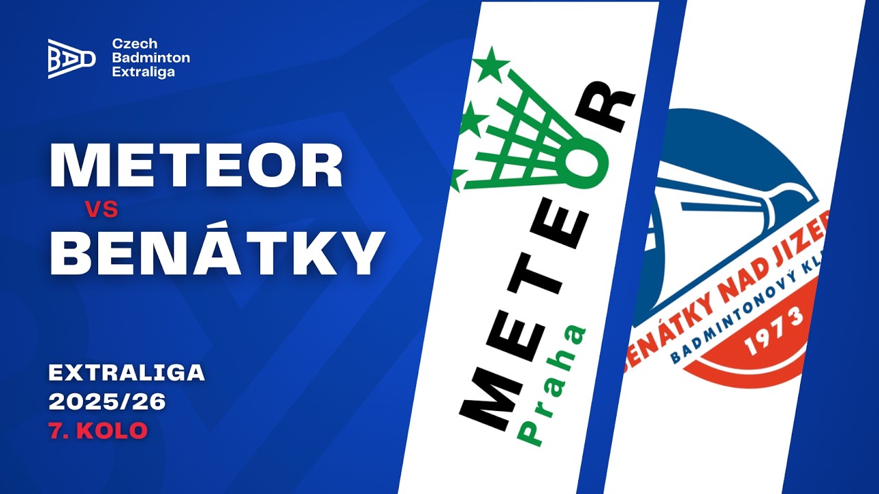 BK Meteor Praha vs. BK 1973 Benátky nad Jizerou | 15.1.2026 | Extraliga 7. kolo