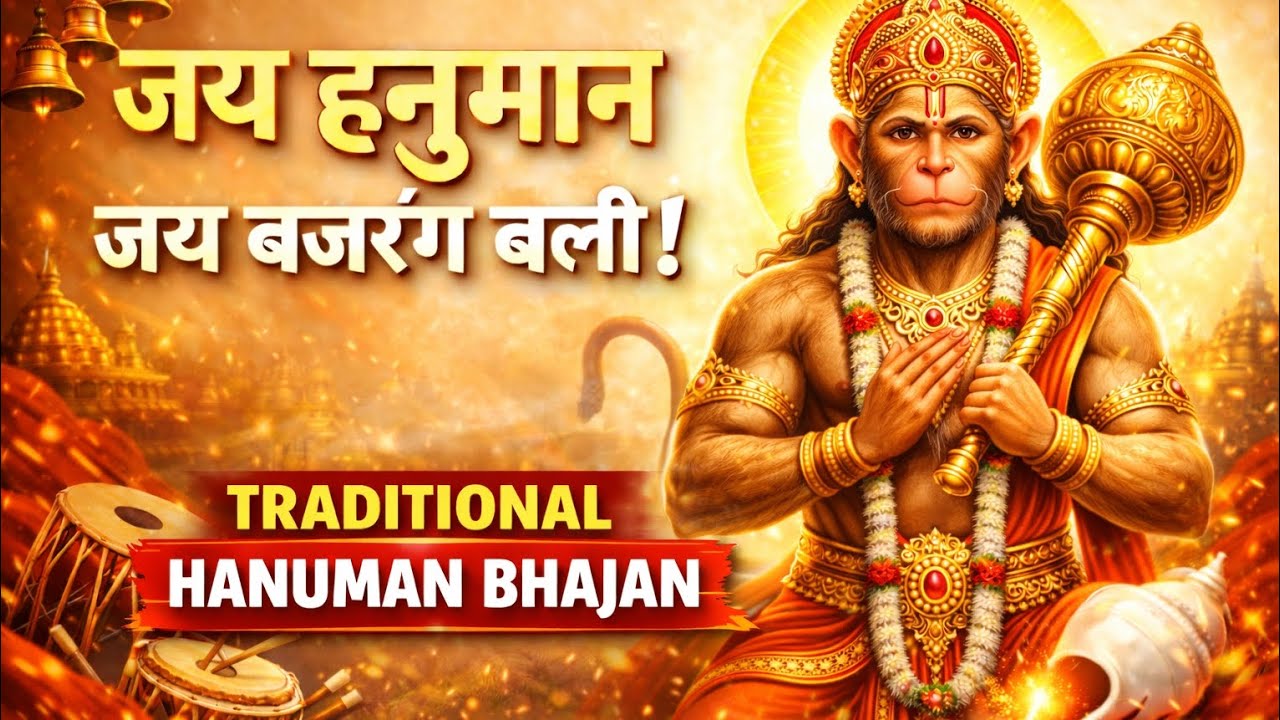 जय हनुमान जय बजरंग बली | Traditional Hanuman Bhajan | Ram Bhakt Hanuman | SunoSangeet308