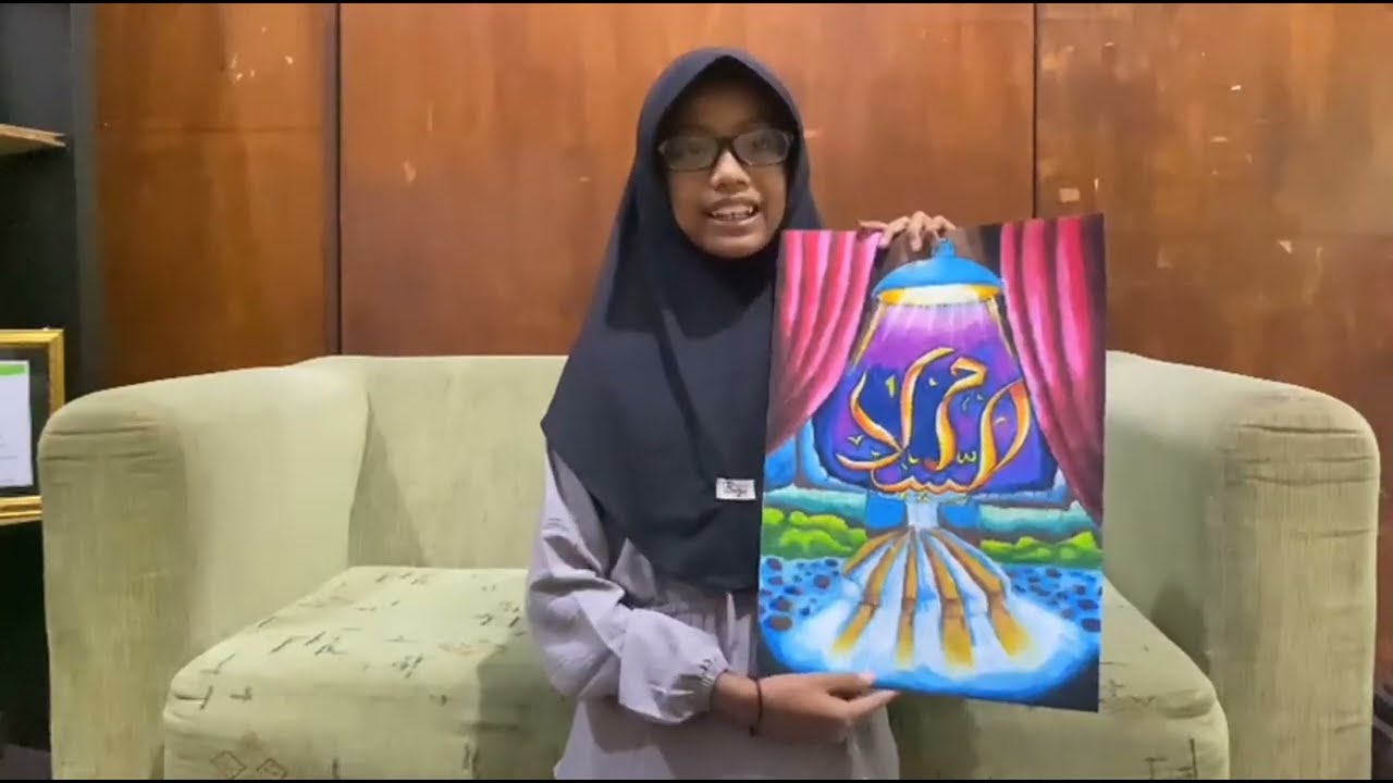 KALIGRAFI BISMA || Andini Karaissa Putri (Kelas V A) Lomba Pentas PAI 2026 DISDIK Kota Surabaya