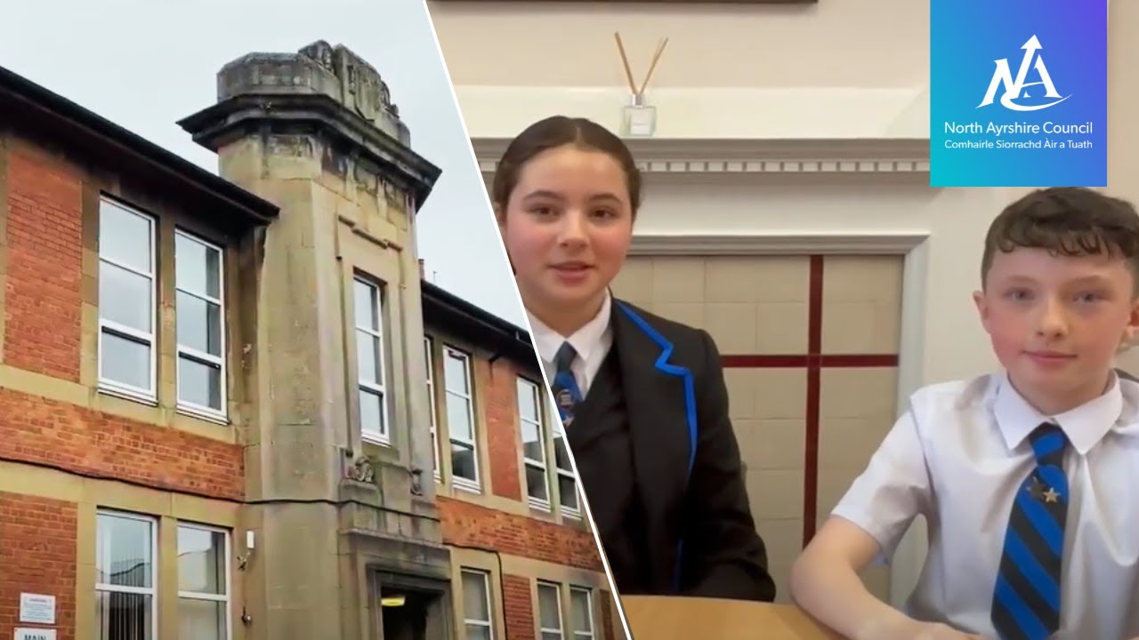 Tour of Ardrossan Academy & Pupil Case Study