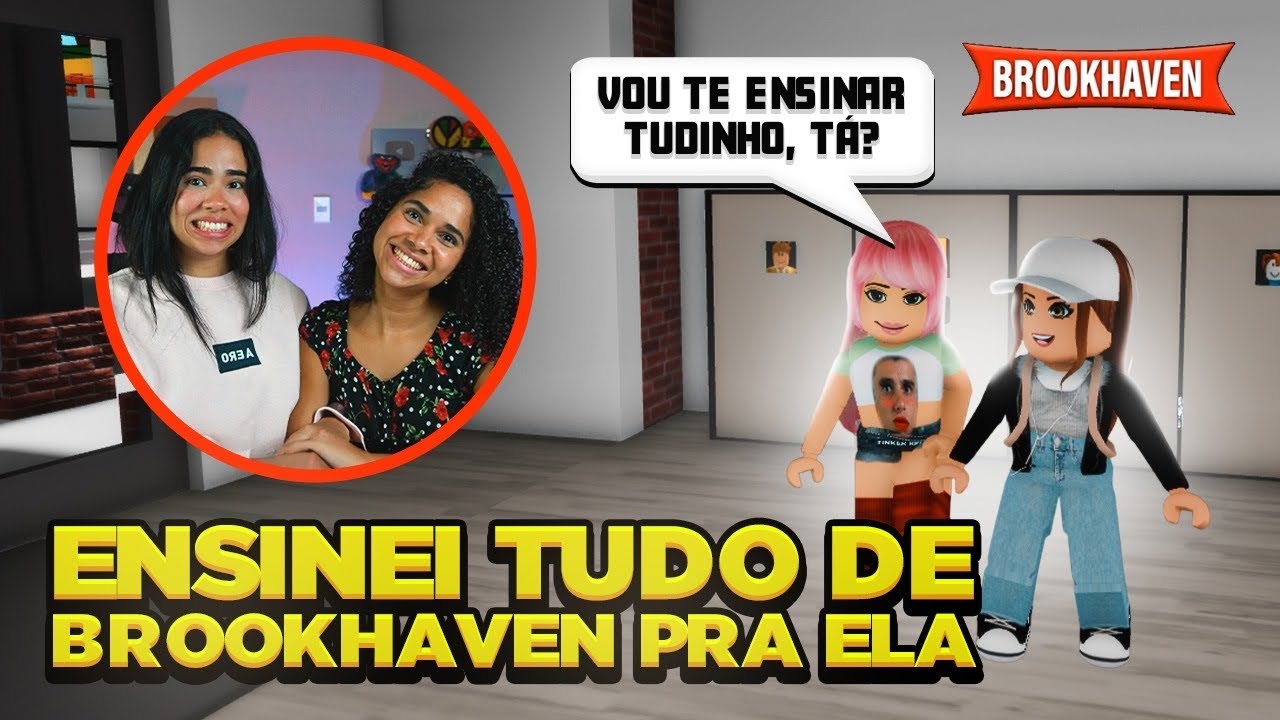 A PRIMEIRA VEZ DA MINHA IRMÃ JOGANDO EM BROOKHAVEN