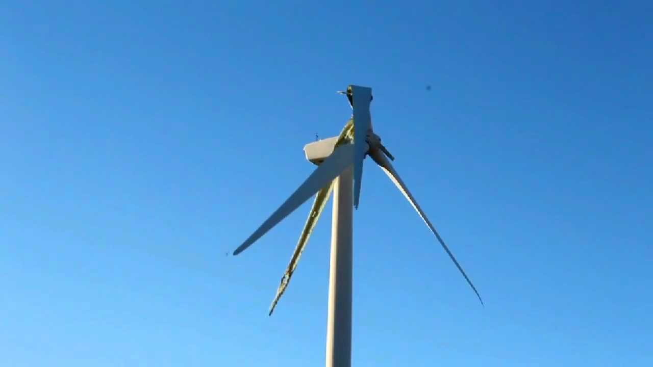 Broken Wind Turbine