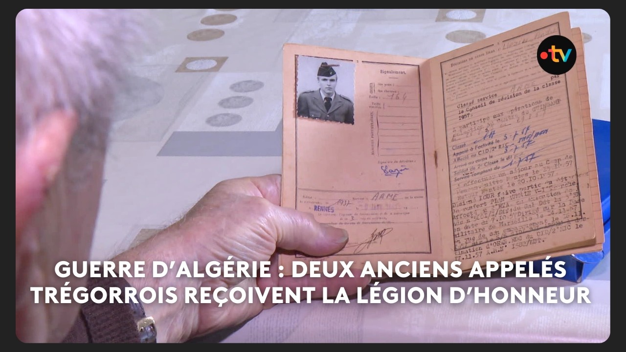 Deux anciens appelés d'Algérie reçoivent la légion d'honneur. An Taol Lagad du 18 mars 2026