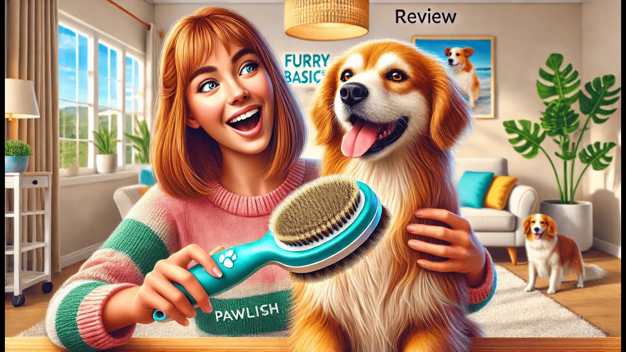 🐾 Kicikol Pawlish Pet Grooming Brush, Furry Basics Pet Grooming Brush Review 🐕