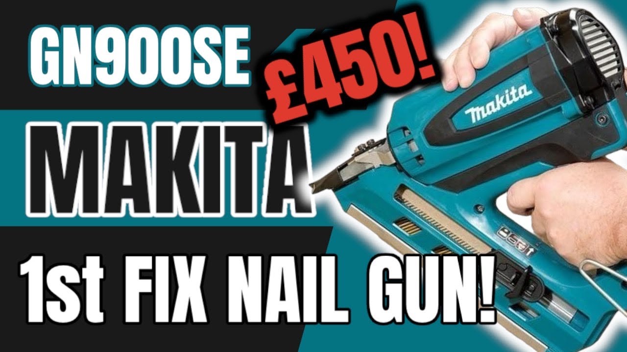 🤯MAKITA MADE A NAIL GUN!?!? GN900SE 1st Fix Nail Gun Test and Review