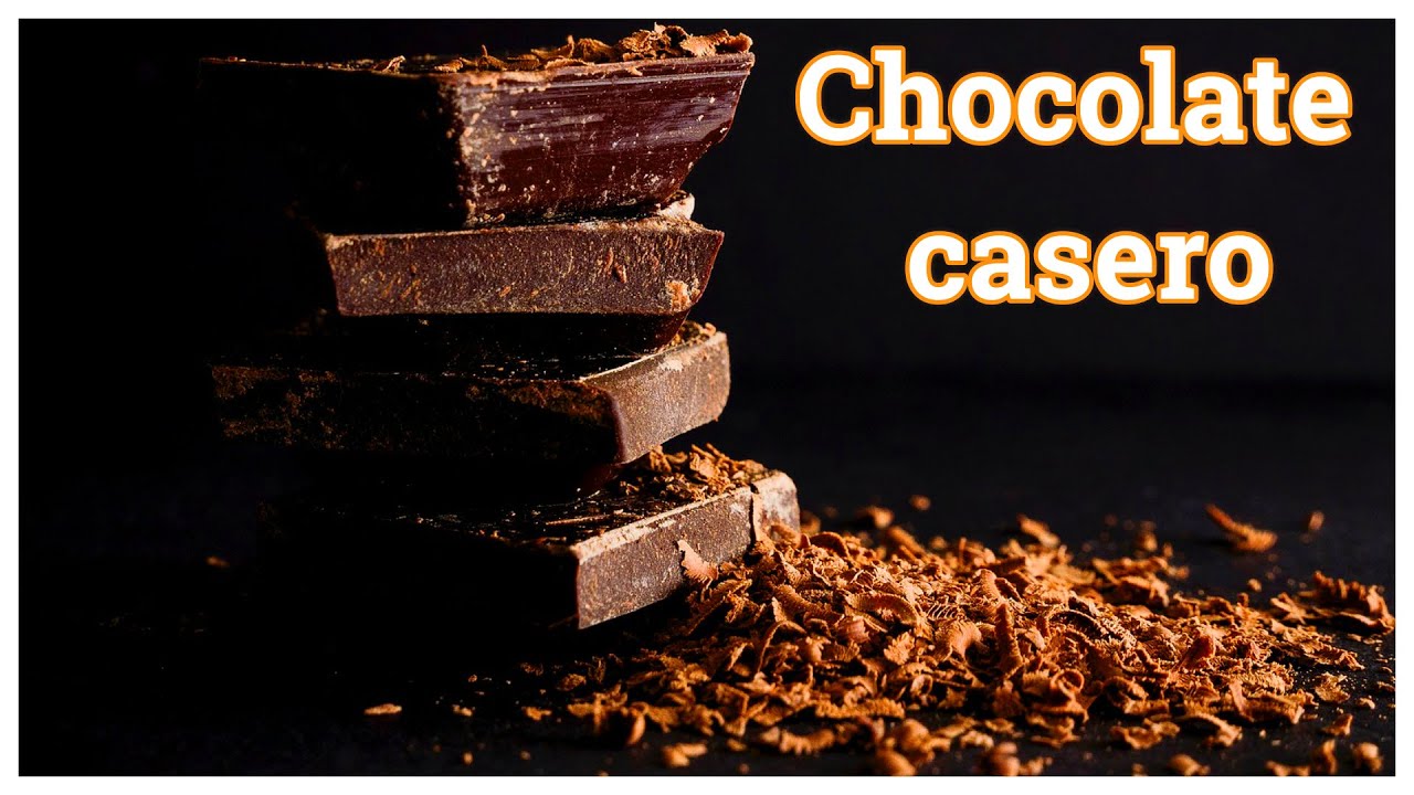 chocolate casero con cacao en polvo