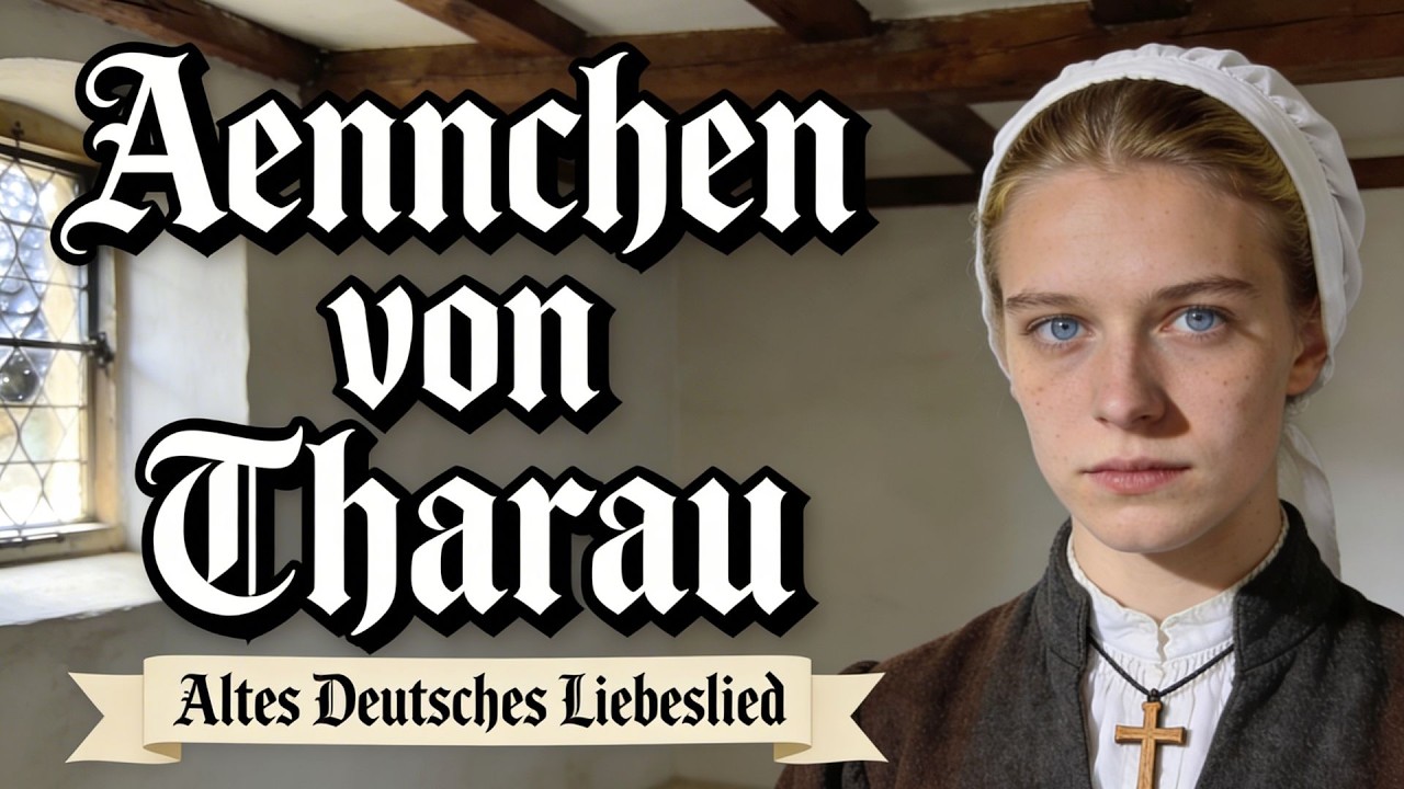 Ännchen von Tharau 🎶  Deutsches Volkslied 🎶 altes Liebeslied