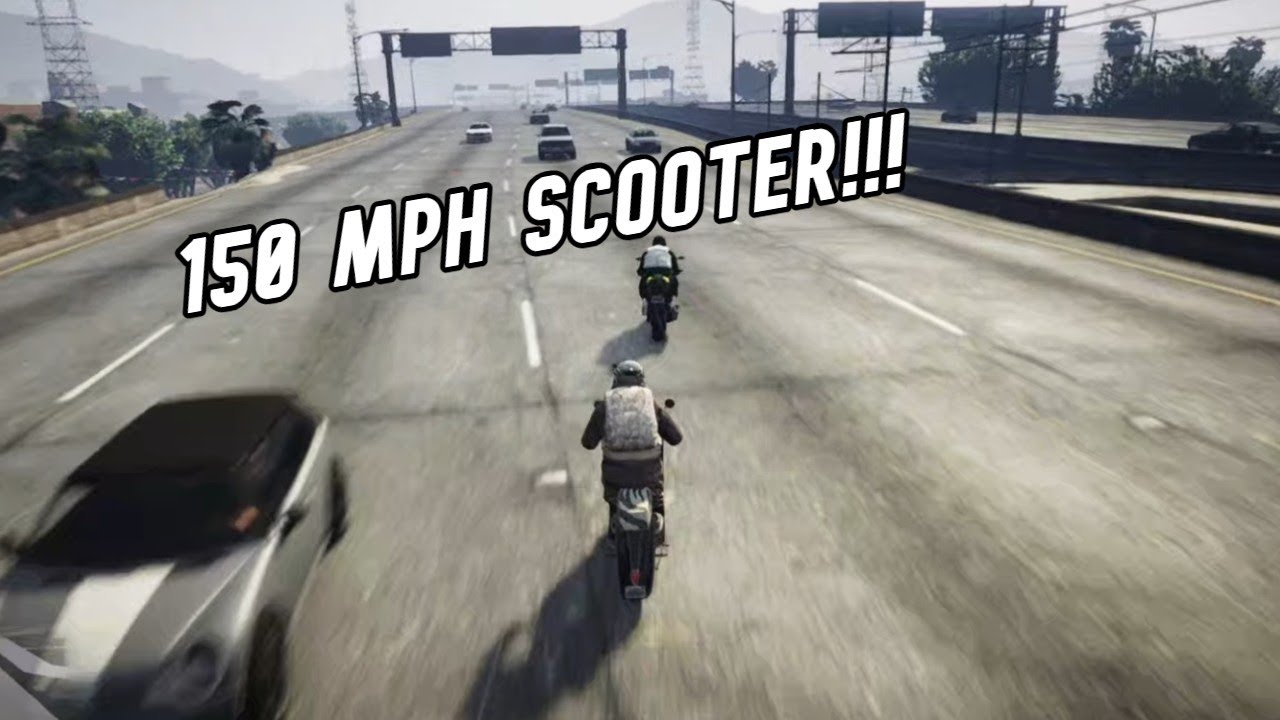 САМЫЙ БЫСТРЫЙ СКУТЕР В МИРЕ!! (GTA Online)