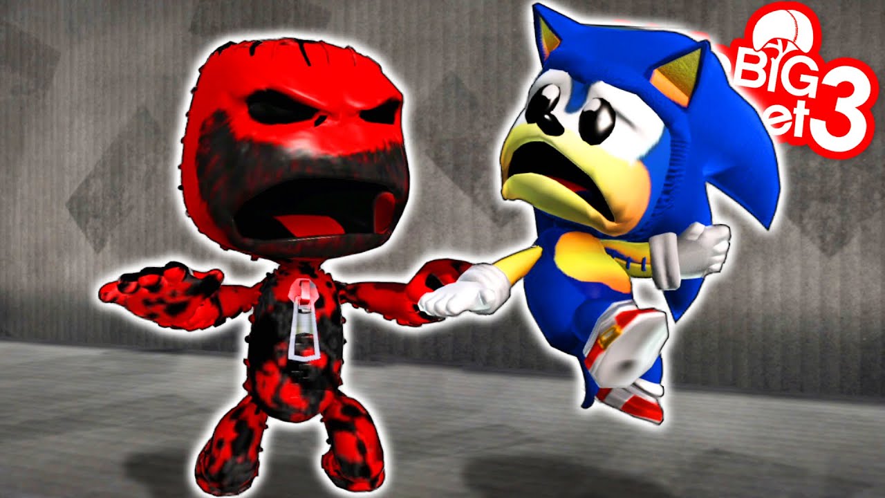 The Return of Sackboy.EXE With Sonic - LittleBigPlanet 3 | EpicLBPTime