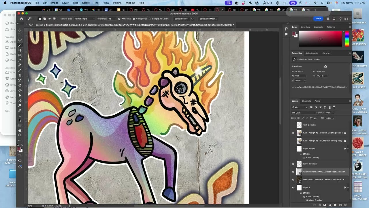 9  Creating your Varied Color Background and Poster Finish in Adobe Photoshop