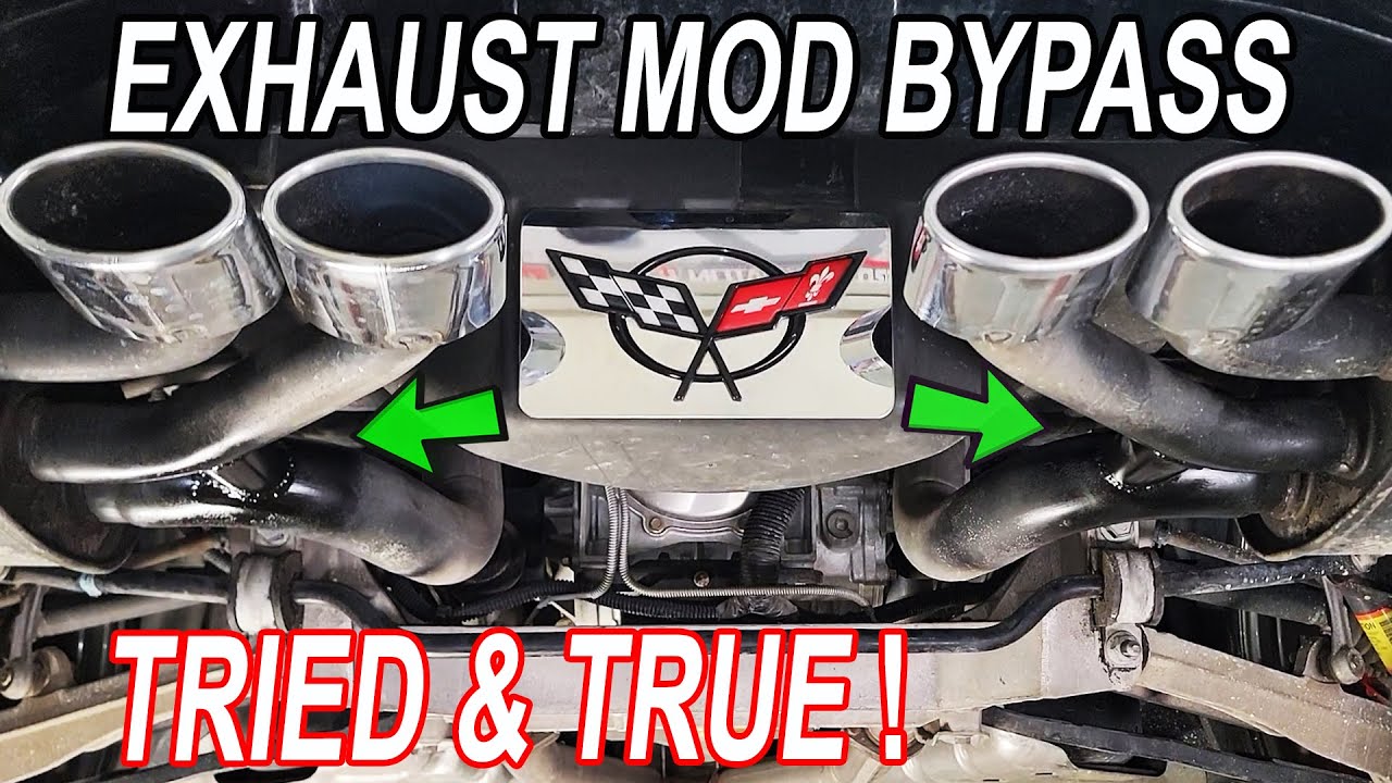 Выхлопная система Corvette C5 Exhaust Mod Bypass (более агрессивный звук за меньшие деньги)