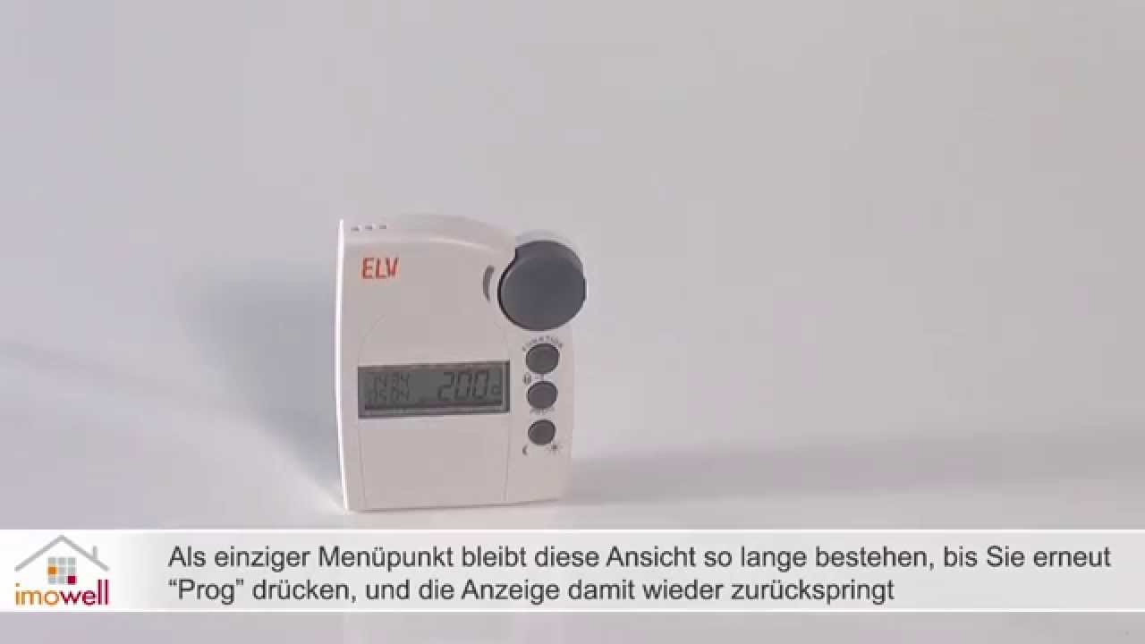 Funkthermostat FS20 STR mit Funksteckdose: Anlernen und Funktionen