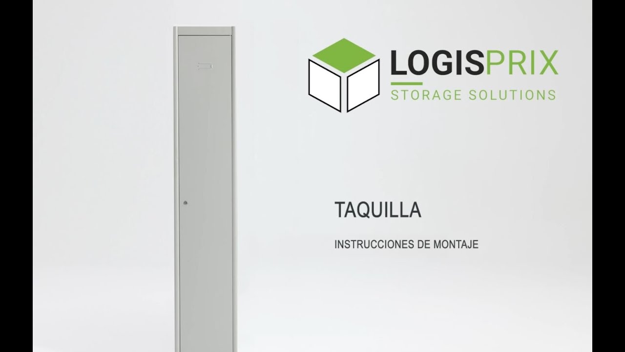 Manual de Montaje Taquillas Metálicas Logisprix