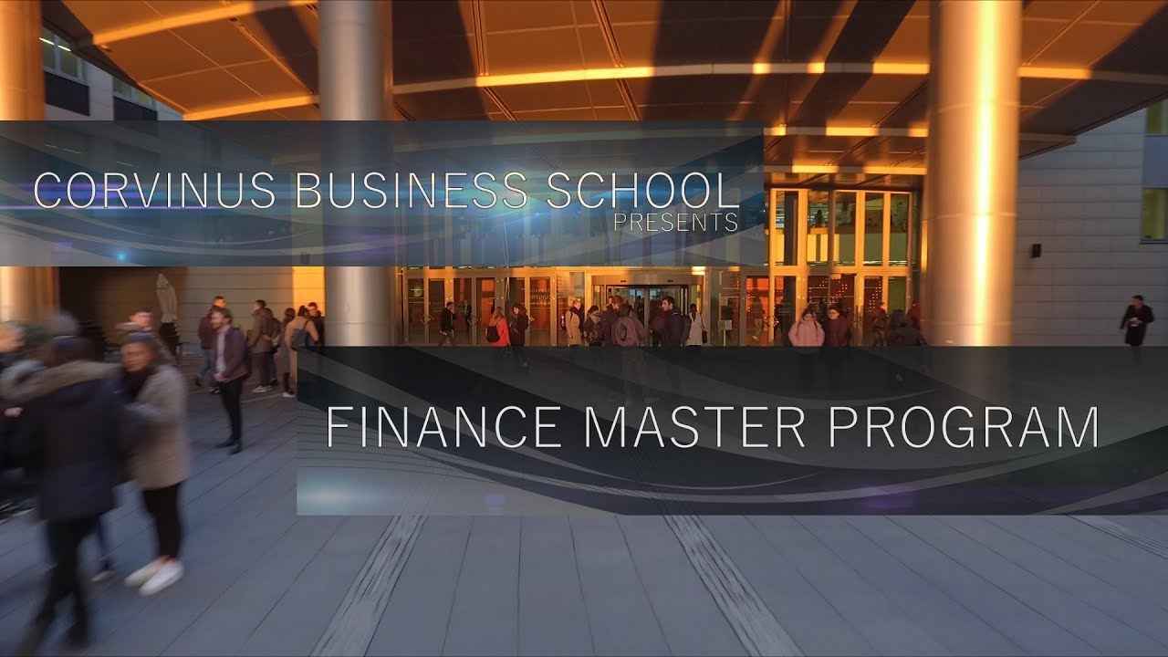 Finance Master Program - Corvinus Business School