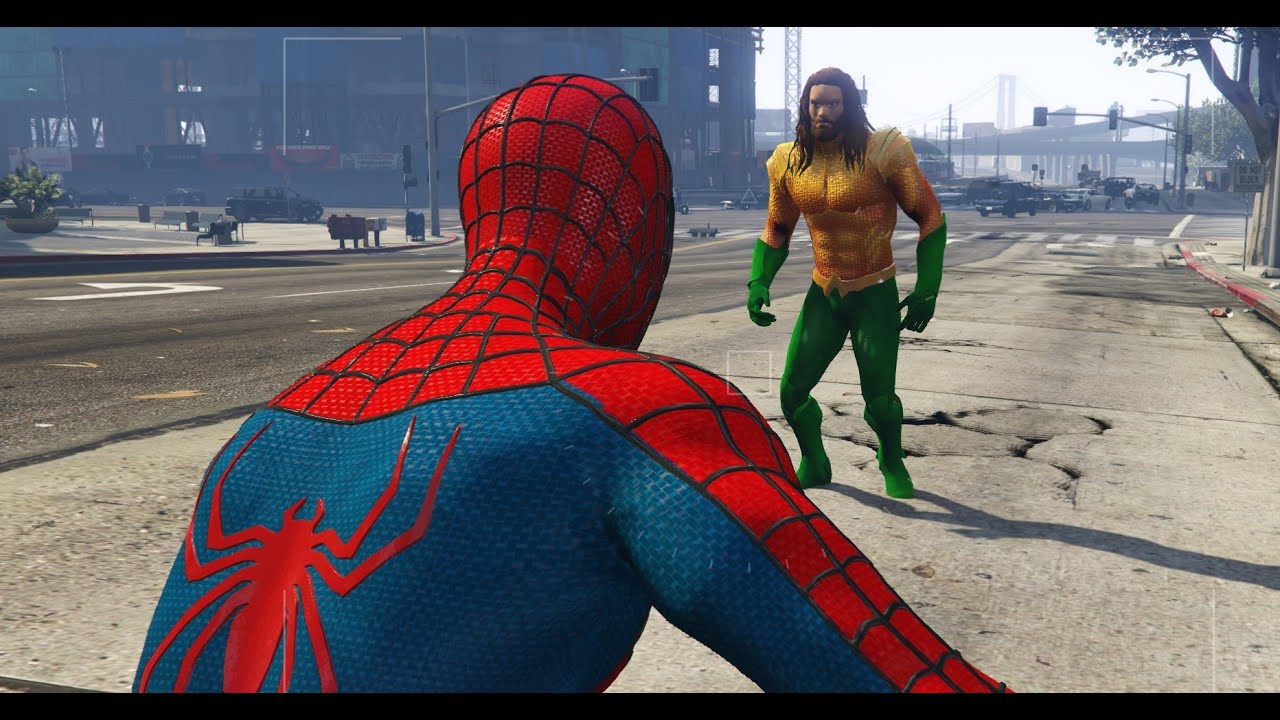SPIDERMAN v AQUAMAN