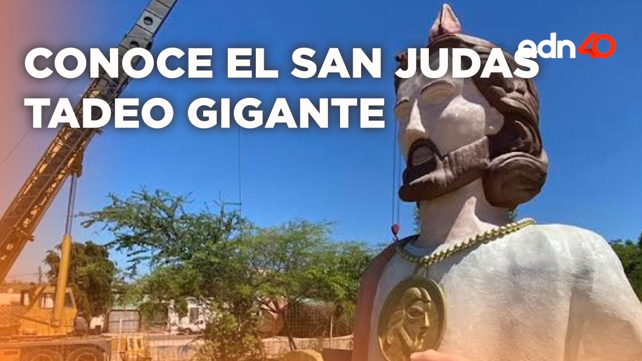 Conoce el San Judas Tadeo Gigante de Badiraguato, Sinaloa
