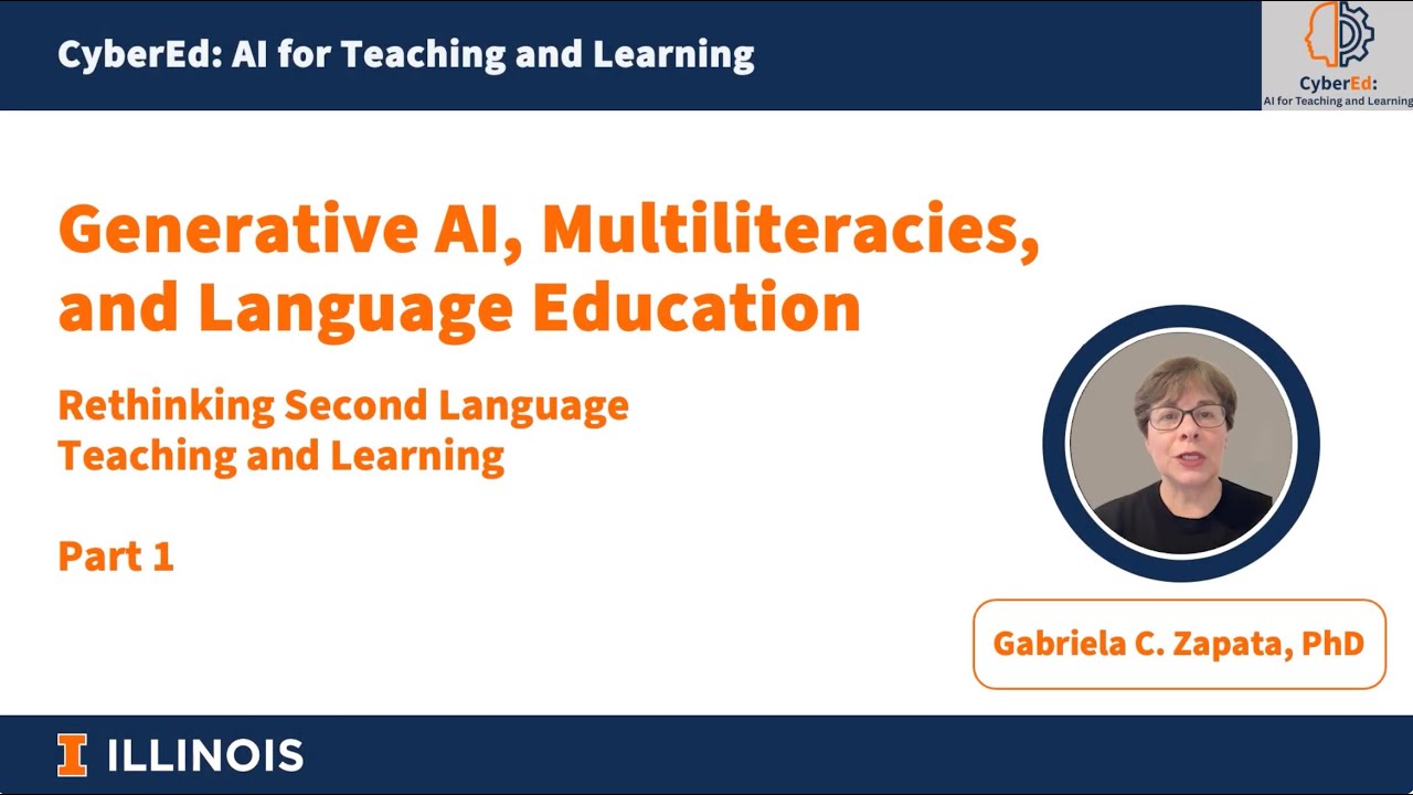 Generative AI, Multiliteracies, and Language Education - Part 1