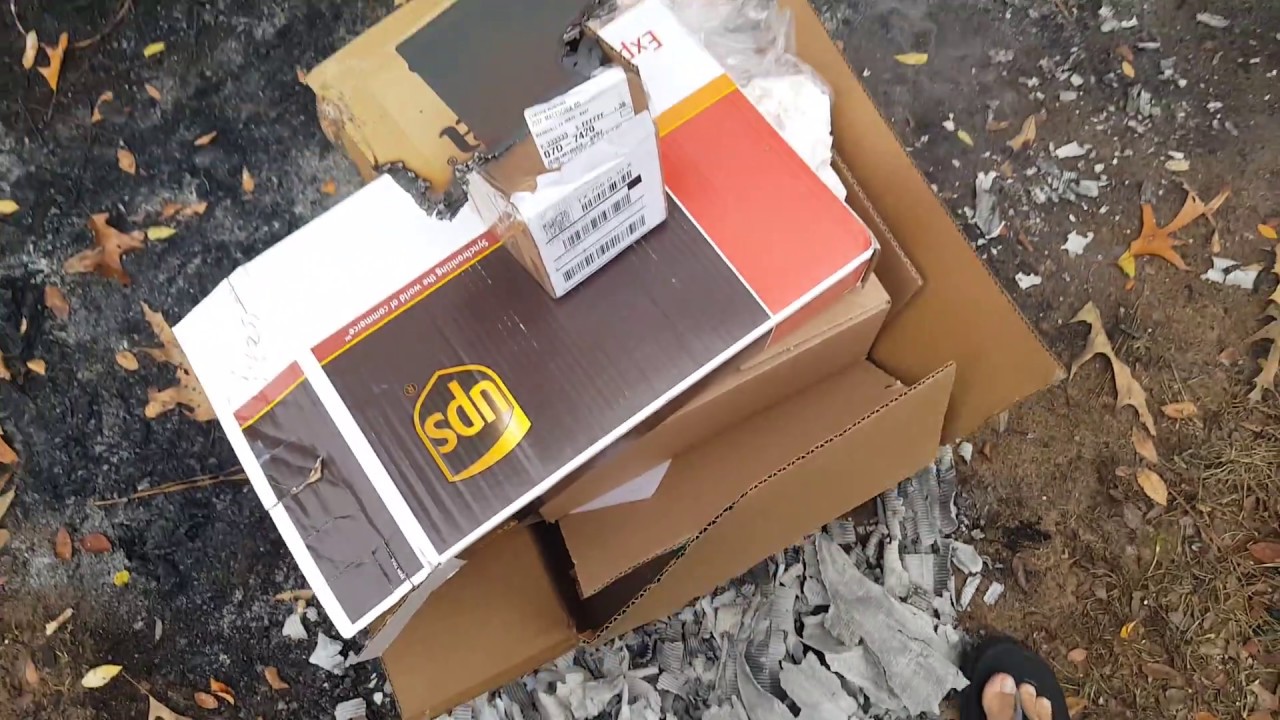 Burning Stuff 428: Eighth Cardboard Stack
