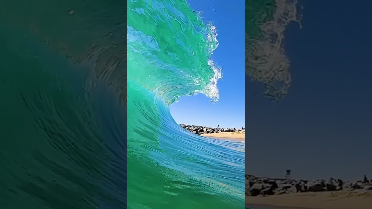 Kamu Bisa Melihat Hiu Tidak? Ombak Pantai 