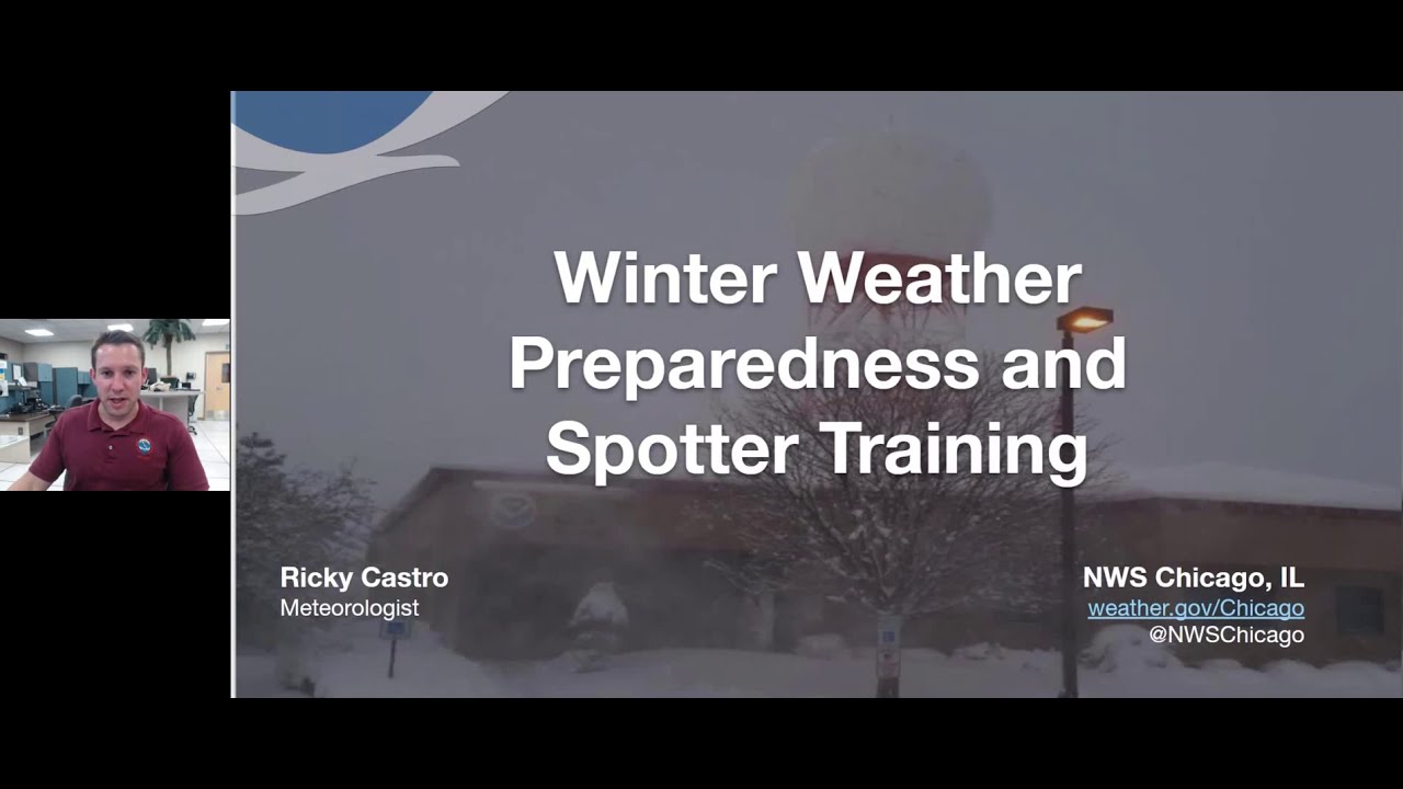 Winter Weather Preparedness and Spotter Training, December 10, 2020