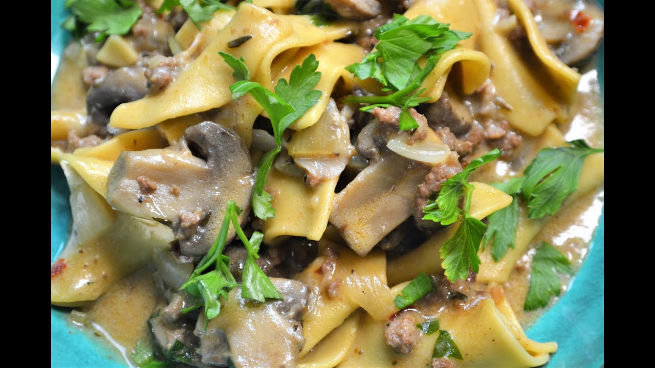 Instant Pot Ground Beef Stroganoff | Hamburger Stroganoff