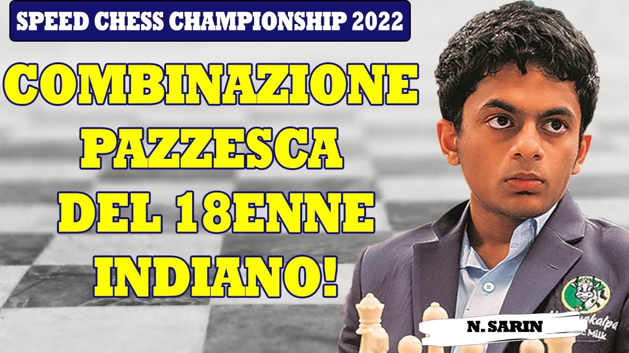 COMBINAZIONE PAZZESCA DEL GM INDIANO NIHAL SARIN | DIFESA CAROKANN