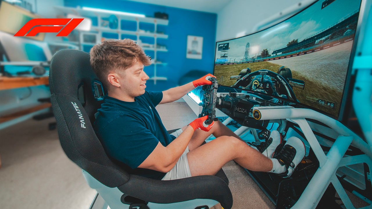 I Built my DREAM Formula 1 Racing Simulator!