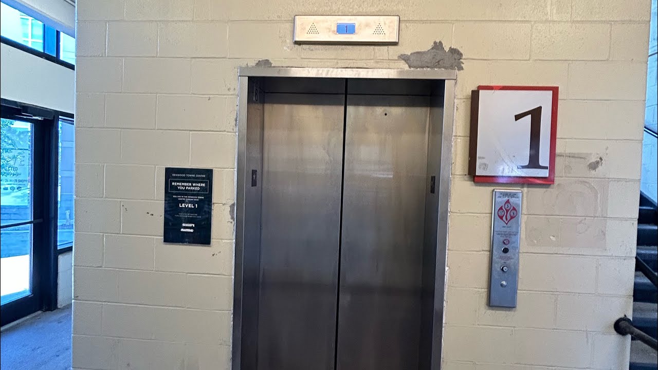 Schindler HXpress Hydraulic Elevator At The Kenwood Towne Centre Parking Garage In Cincinnati, OH