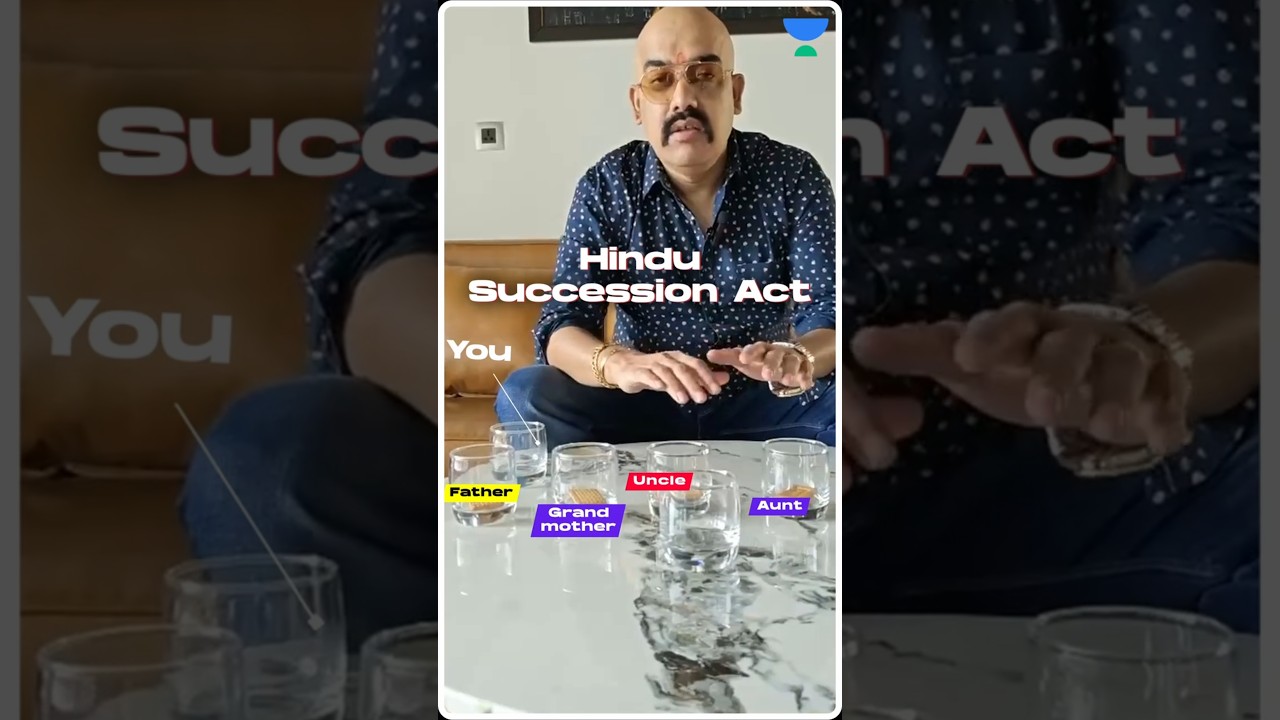 Hindu Succession Act Explained in 1 Minute 💡 Practical Example के साथ!