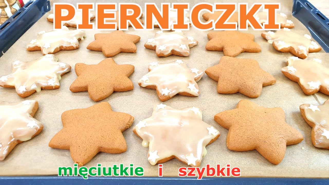 Najlepsze PIERNICZKI mięciutkie i szybkie - idealne 🎄 простой рецепт рождественских пряников 🎁