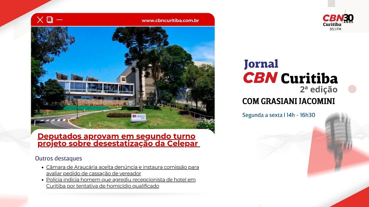 CBN Curitiba 2ª Edição | 10 de março