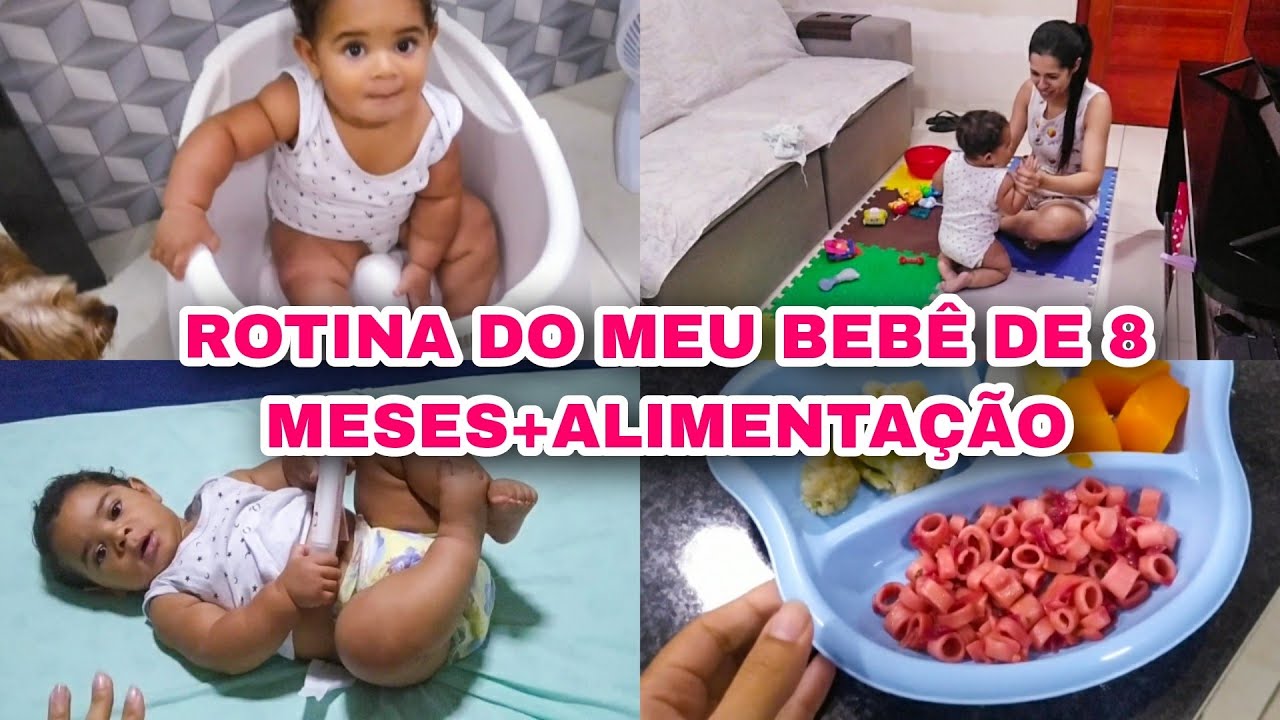 ROTINA DO MEU BEBÊ DE 8 MESES+ FIZ DANONINHO CASEIRO || COMPREI A BANHEIRA OFURÔ PARA ELE 💙