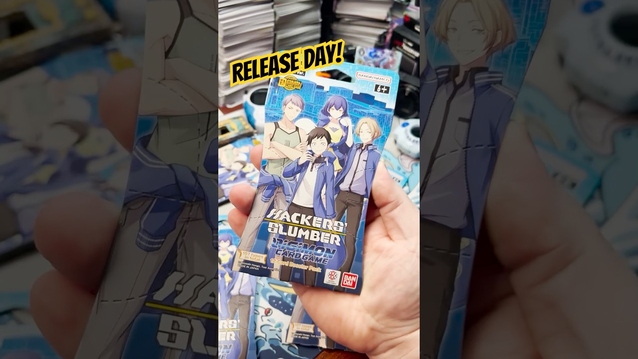 Новый набор &laquo;Дремота хакеров&raquo; от Digimon уже здесь! #digimon