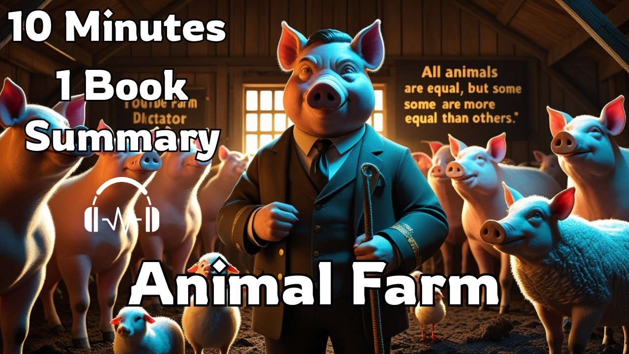Animal Farm by George Orwell | 10 Minutes, 1 Book Summary
