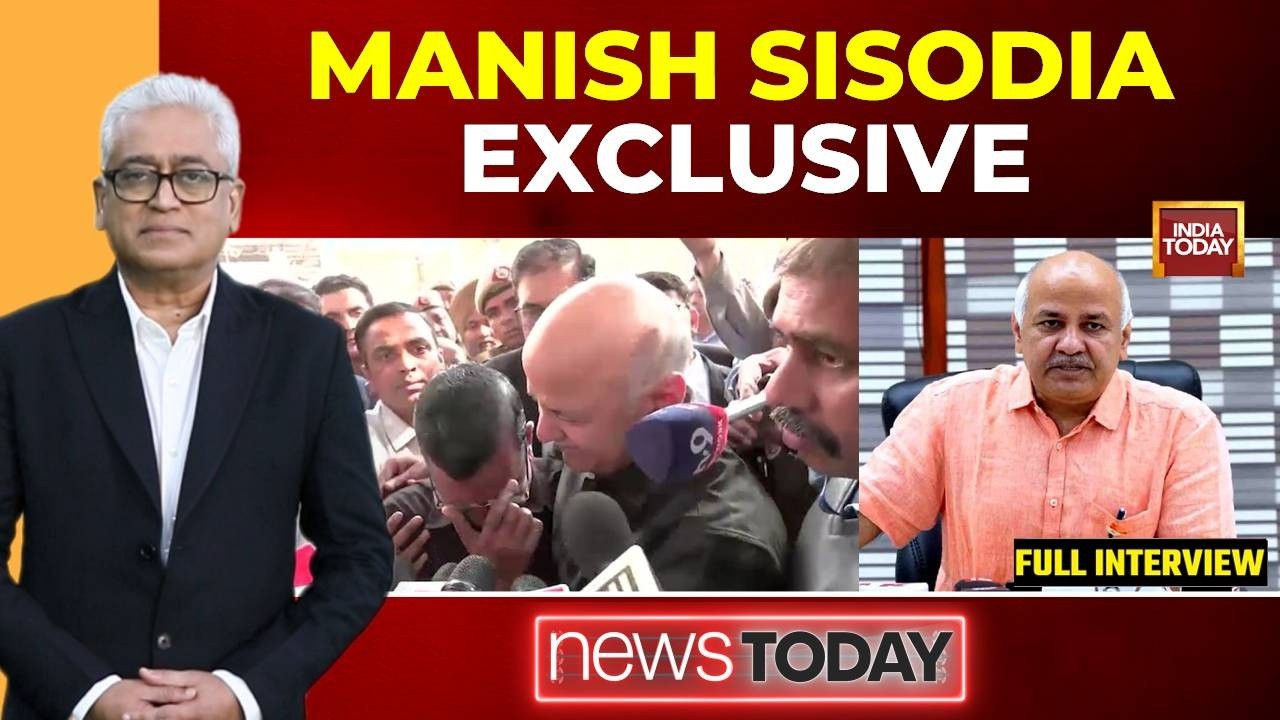 Manish Sisodia Exclusive Interview With Rajdeep Sardesai: Says 'Constitution Protects Honest People'